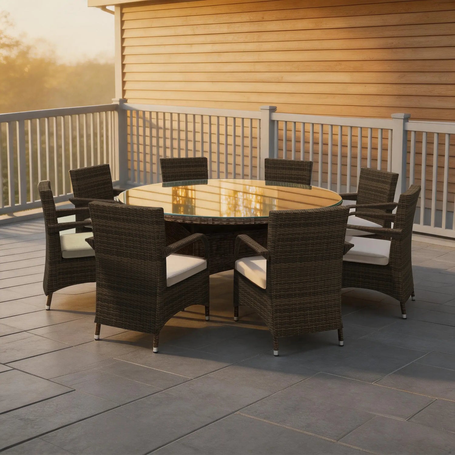 The Most Cost-efficient 8-Seat Dining Set From Direct Wicker!