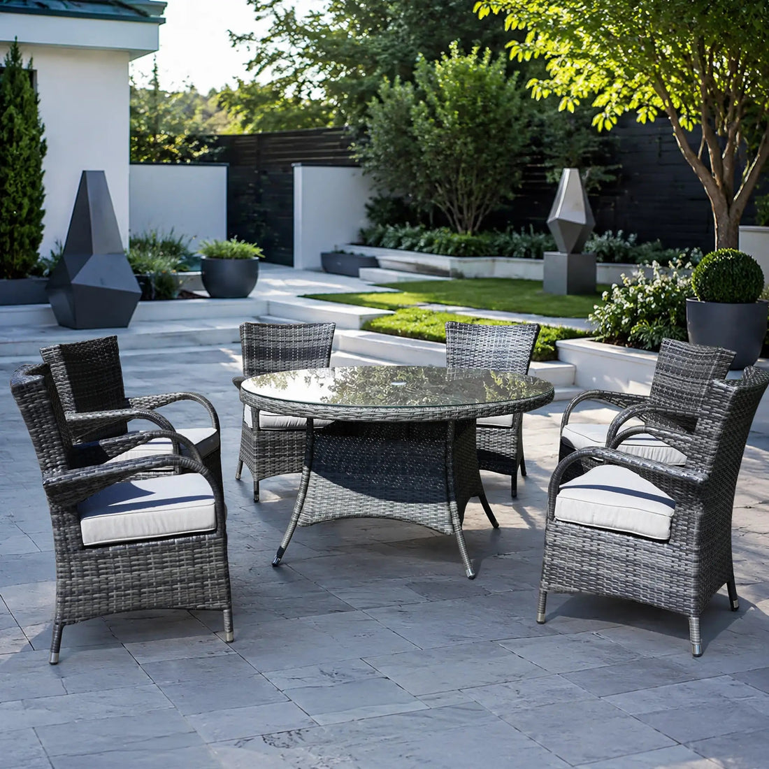 Transform Your Backyard with the Premium 6-Seat Patio Dining Set From DW - Direct Wicker