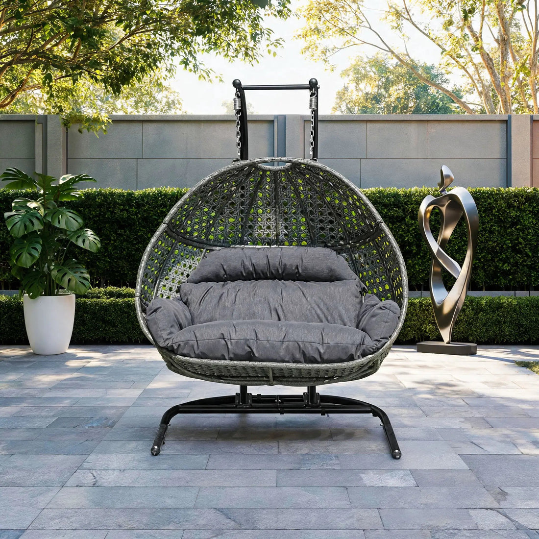 Wind Blows, Sunlight Shines. Enjoy Your Cozy Time On A Summer Morning! - Direct Wicker