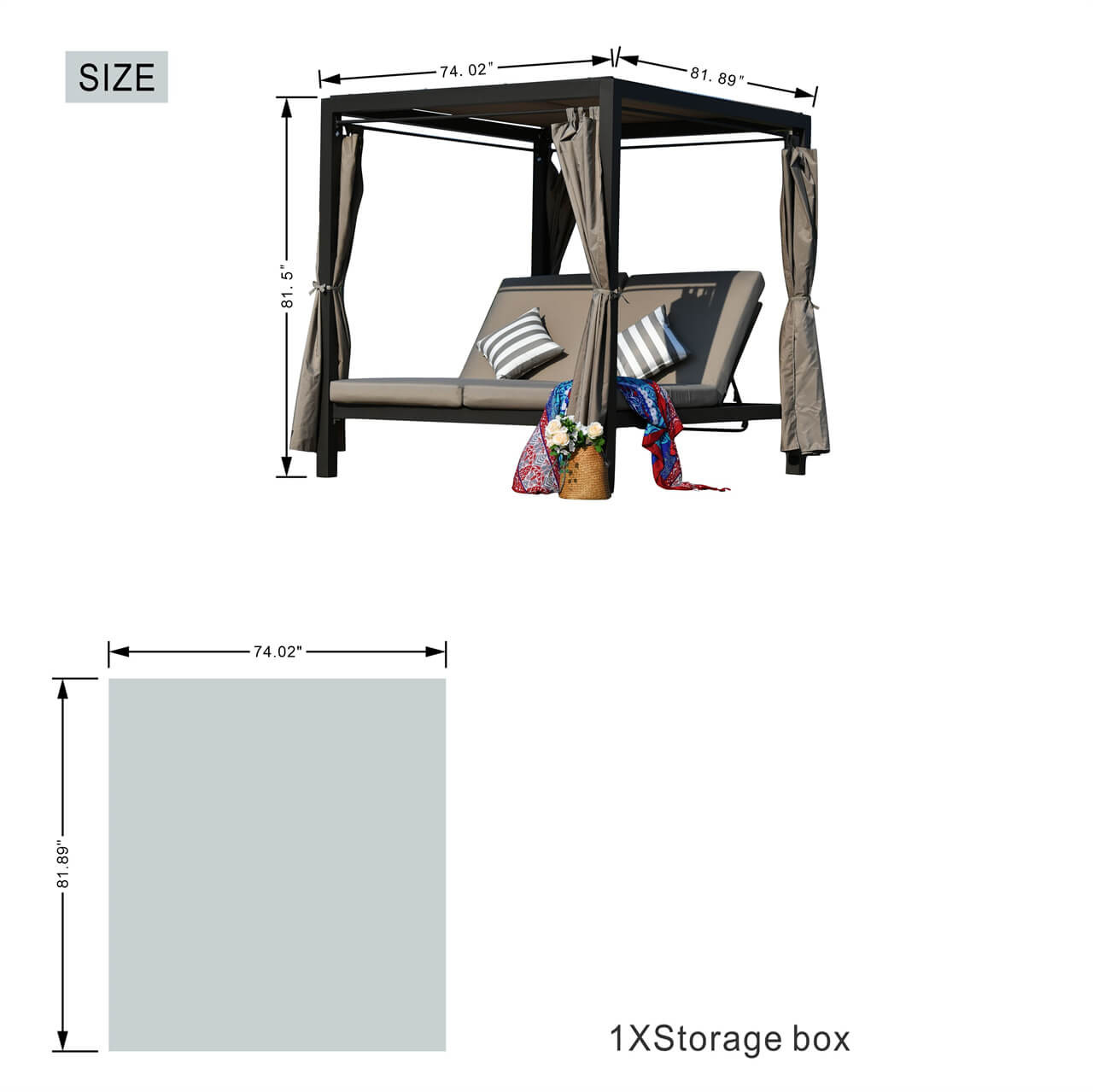 Seat cushion replacement for 1129B