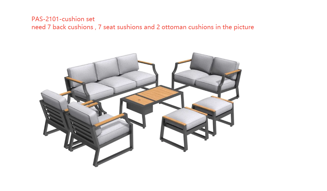 Replacement—The Cushion Set Of PAS-2101