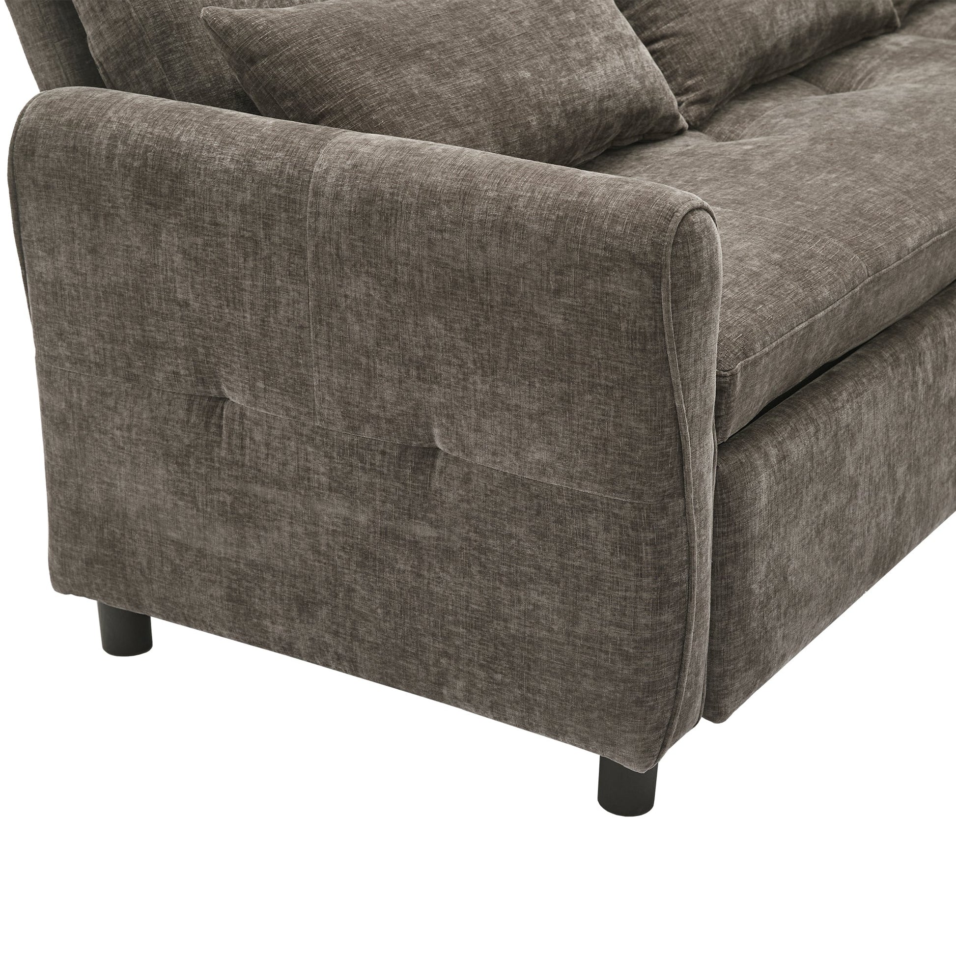 2 - in - 1 Sofa 82' Three - Seater with Sofa Bed and Reversible Recliner (N719S002010R) - Direct Wicker