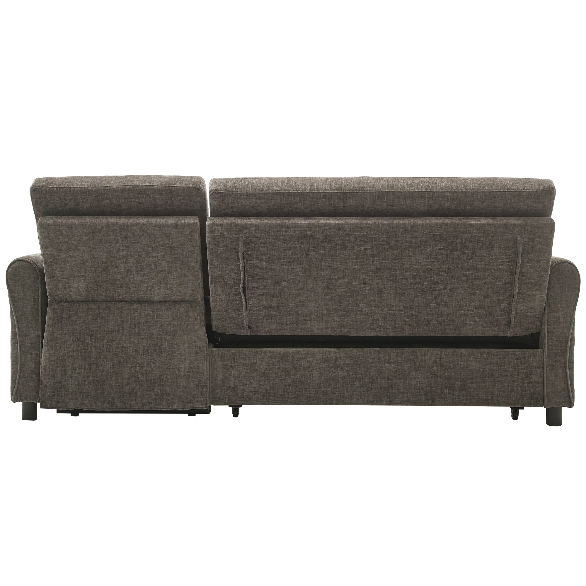 2 - in - 1 Sofa 82' Three - Seater with Sofa Bed and Reversible Recliner (N719S002010R) - Direct Wicker