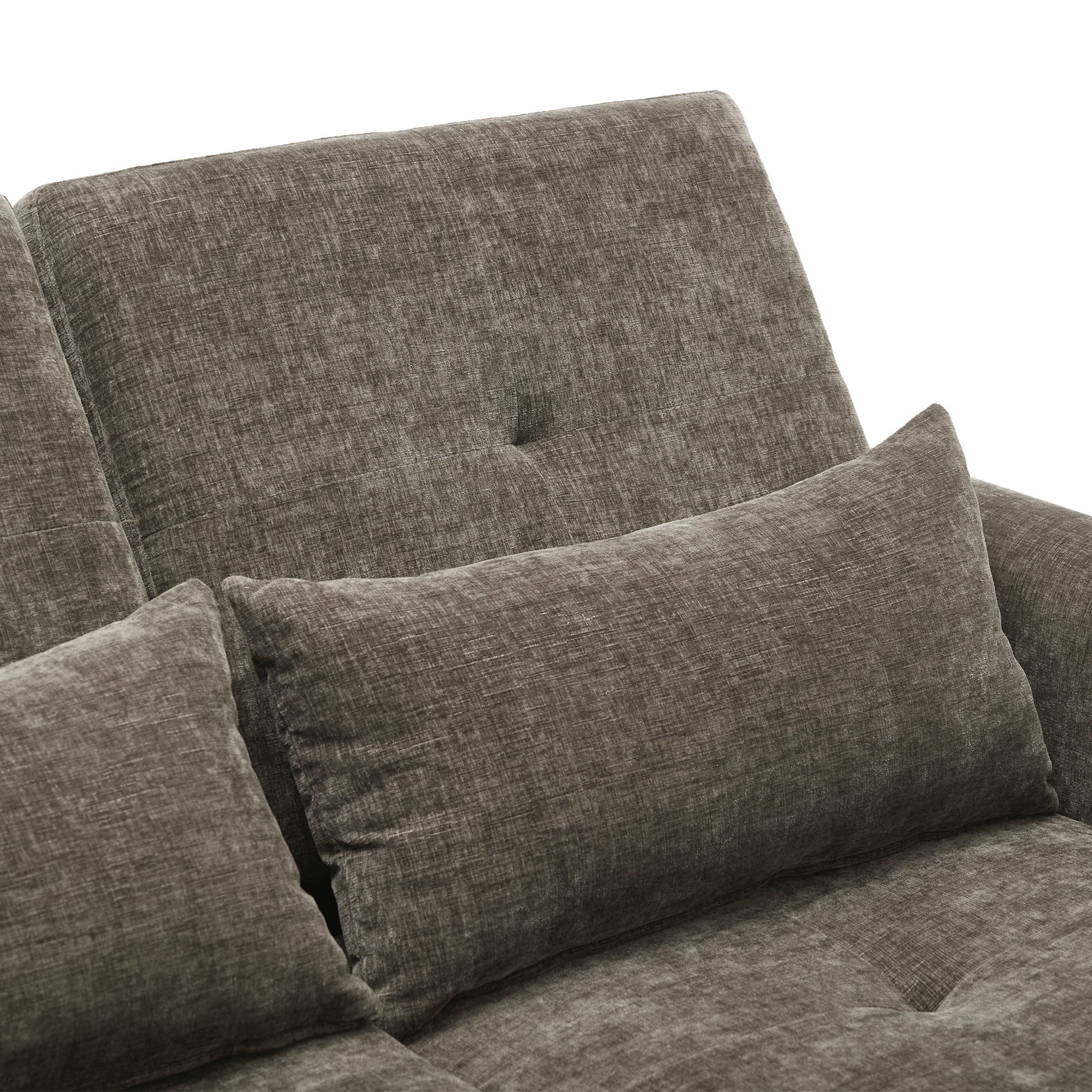 2 - in - 1 Sofa 82' Three - Seater with Sofa Bed and Reversible Recliner (N719S002010R) - Direct Wicker