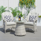 2 - Person Round Bistro Table 21"Dx23"H (Model PAD - 1708 - Table) - Direct Wicker