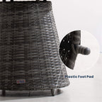 2 - Person Round Bistro Table 21"Dx23"H (Model PAD - 1708 - Table) - Direct Wicker