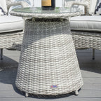 2 - Person Round Bistro Table 21"Dx23"H (Model PAD - 1708 - Table) - Direct Wicker