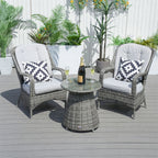 2 - Person Round Bistro Table 21"Dx23"H (Model PAD - 1708 - Table) - Direct Wicker