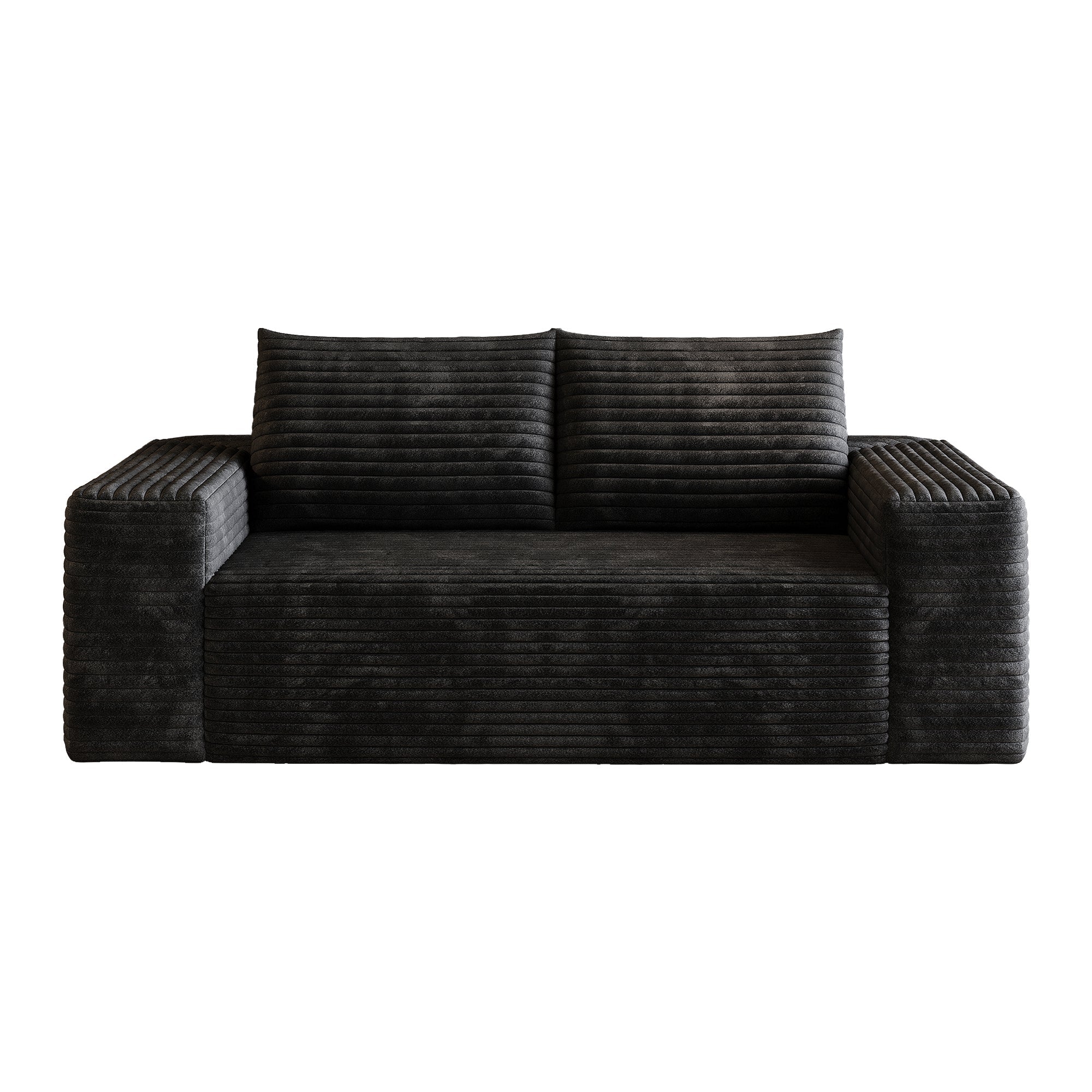 2 - Seat Sofa,Corduroy Fabric,Deep Seat Couches,Comfy Loveseat Sofa (W2824P321227) - Direct Wicker