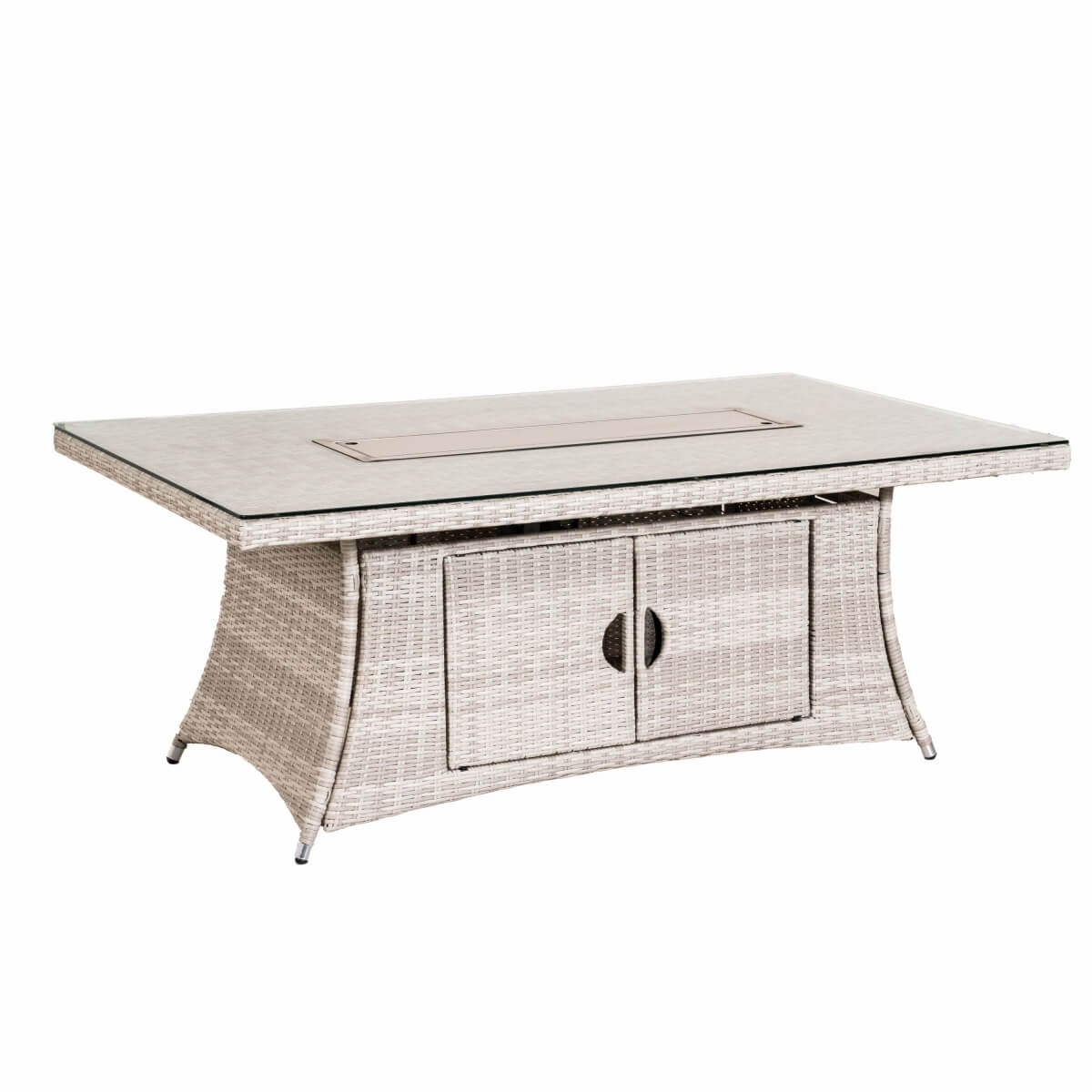 6-Seat Rectangular Fire Pit Table (PAG-1106R-T)