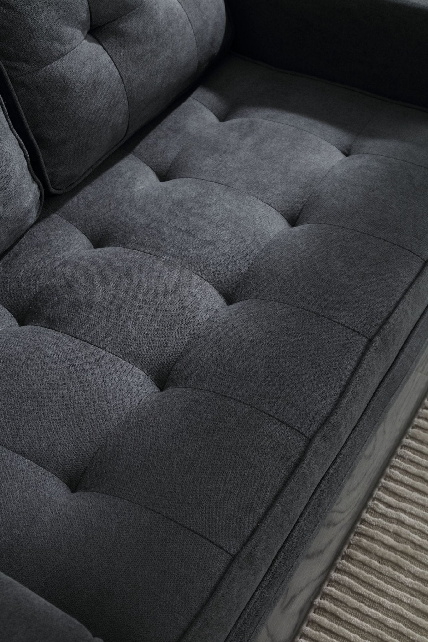 3 Fold Sofa, Convertible Futon Couch sleeper sofabed, Space saving loveseat (W1628118503) - Direct Wicker