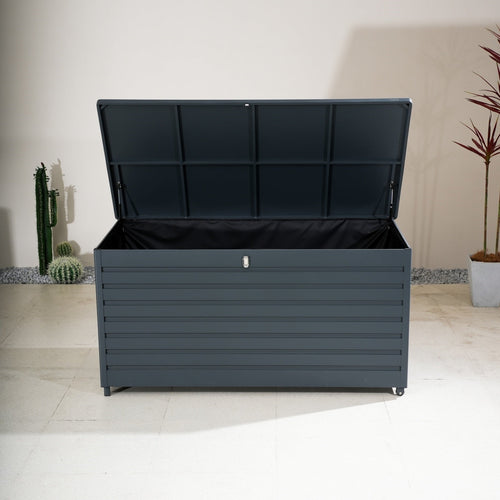 375 Gallon Capacity Numa - Style Large Aluminium Storage Box (PJB - A1890) - Direct Wicker