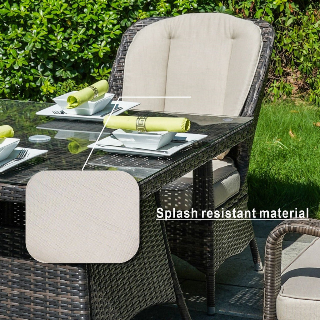 4 - Seat Cube Outdoor Dining Table (PAD - 1710 - Table) - Direct Wicker