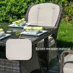 4 - Seat Cube Outdoor Dining Table (PAD - 1710 - Table) - Direct Wicker