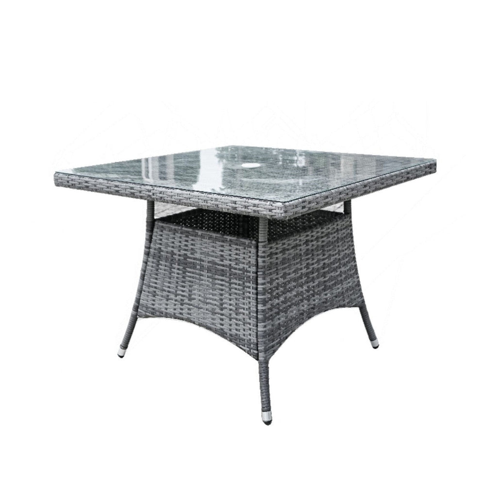 4 - Seat Cube Outdoor Dining Table (PAD - 1710 - Table) - Direct Wicker