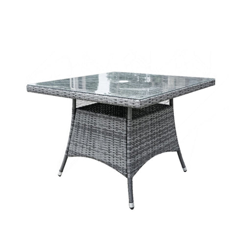 4 - Seat Cube Outdoor Dining Table (PAD - 1710 - Table) - Direct Wicker