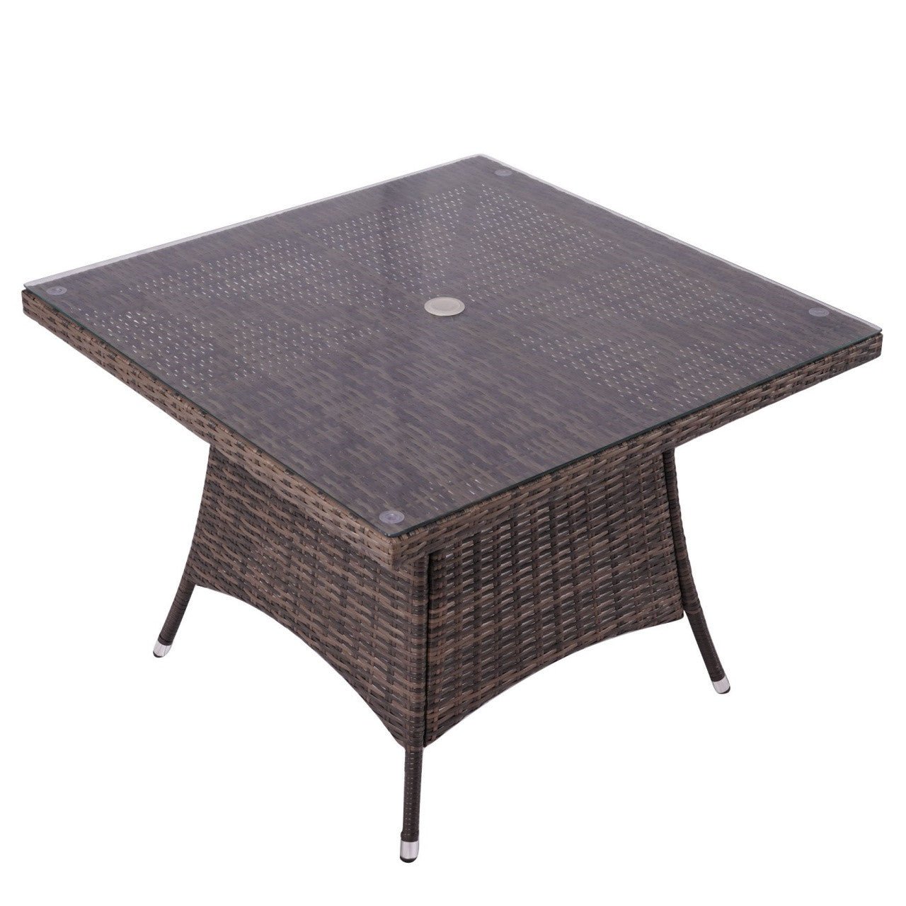 4 - Seat Cube Outdoor Dining Table (PAD - 1710 - Table) - Direct Wicker