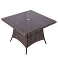 4 - Seat Cube Outdoor Dining Table (PAD - 1710 - Table) - Direct Wicker