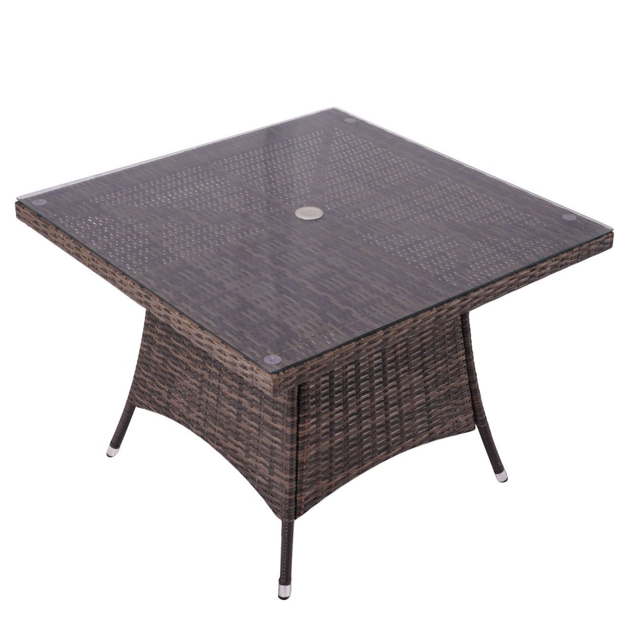 4 - Seat Cube Outdoor Dining Table (PAD - 1710 - Table) - Direct Wicker