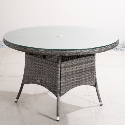 4-Seat Round Outdoor Dining Table (PAD-1709-Table) - Direct Wicker