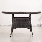 4-Seat Round Outdoor Dining Table (PAD-1709-Table) - Direct Wicker