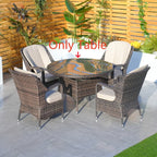 4 - Seat Round Outdoor Dining Table (PAD - 1709 - Table) - Direct Wicker
