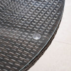 6-Seat Round Outdoor Dining Table (PAD-1122-Table) - Direct Wicker