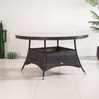6-Seat Round Outdoor Dining Table (PAD-1122-Table) - Direct Wicker