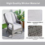 6 - Seater Outdoor Dining Set with Round Table (PAD - 1711) - Direct Wicker