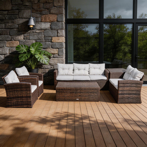 7 - Seat Conversation Set (PAS - 1503) - Direct Wicker