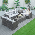 7 - Seat Conversation Set (PAS - 1503) - Direct Wicker