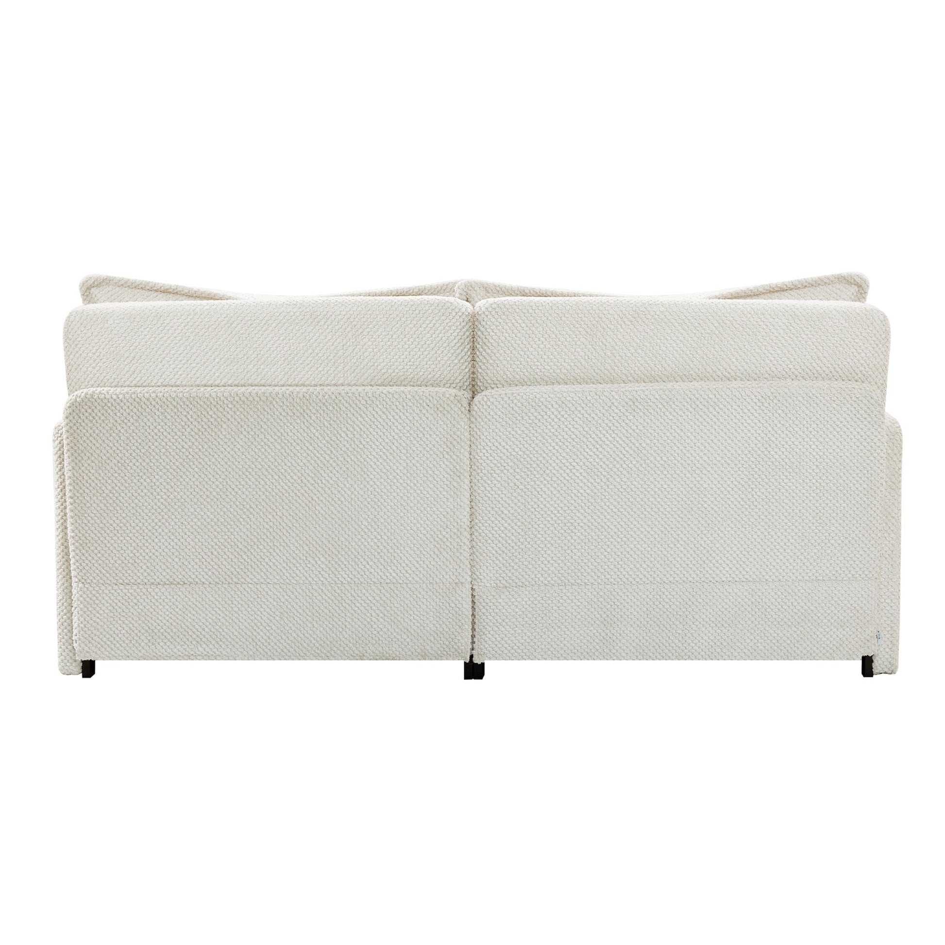 73.6inch Pull Out Sofa Bed,3-in-1 corduroy Convertible Sleeper Sofa Couch,Side Storage,and USB/C-TYPE Charging Ports Chair for Living Room,Bedroom,Apartment - Direct Wicker