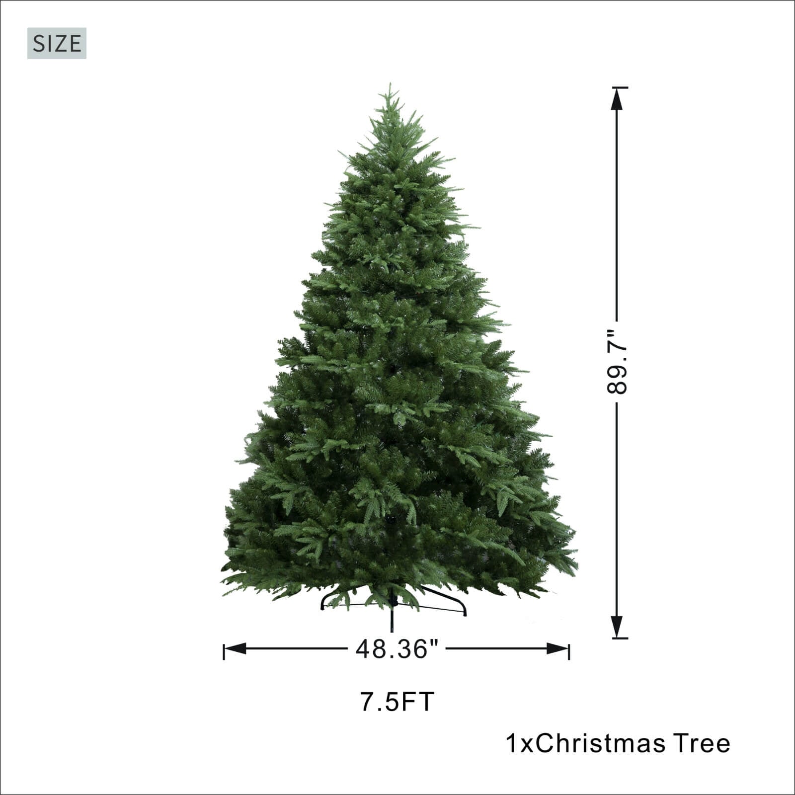 7.5FT Premium Artificial Christmas Tree (PJT - 2501) - Direct Wicker