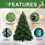 7.5FT Premium Artificial Christmas Tree (PJT - 2501) - Direct Wicker