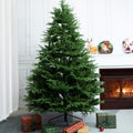 7FT Artificial Christmas Tree – Classic Green Holiday Decoration（PJT - 2504） - Direct Wicker