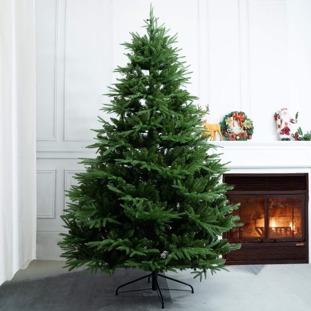 7FT Artificial Christmas Tree – Classic Green Holiday Decoration（PJT - 2504） - Direct Wicker