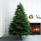 7FT Artificial Christmas Tree – Classic Green Holiday Decoration（PJT - 2504） - Direct Wicker