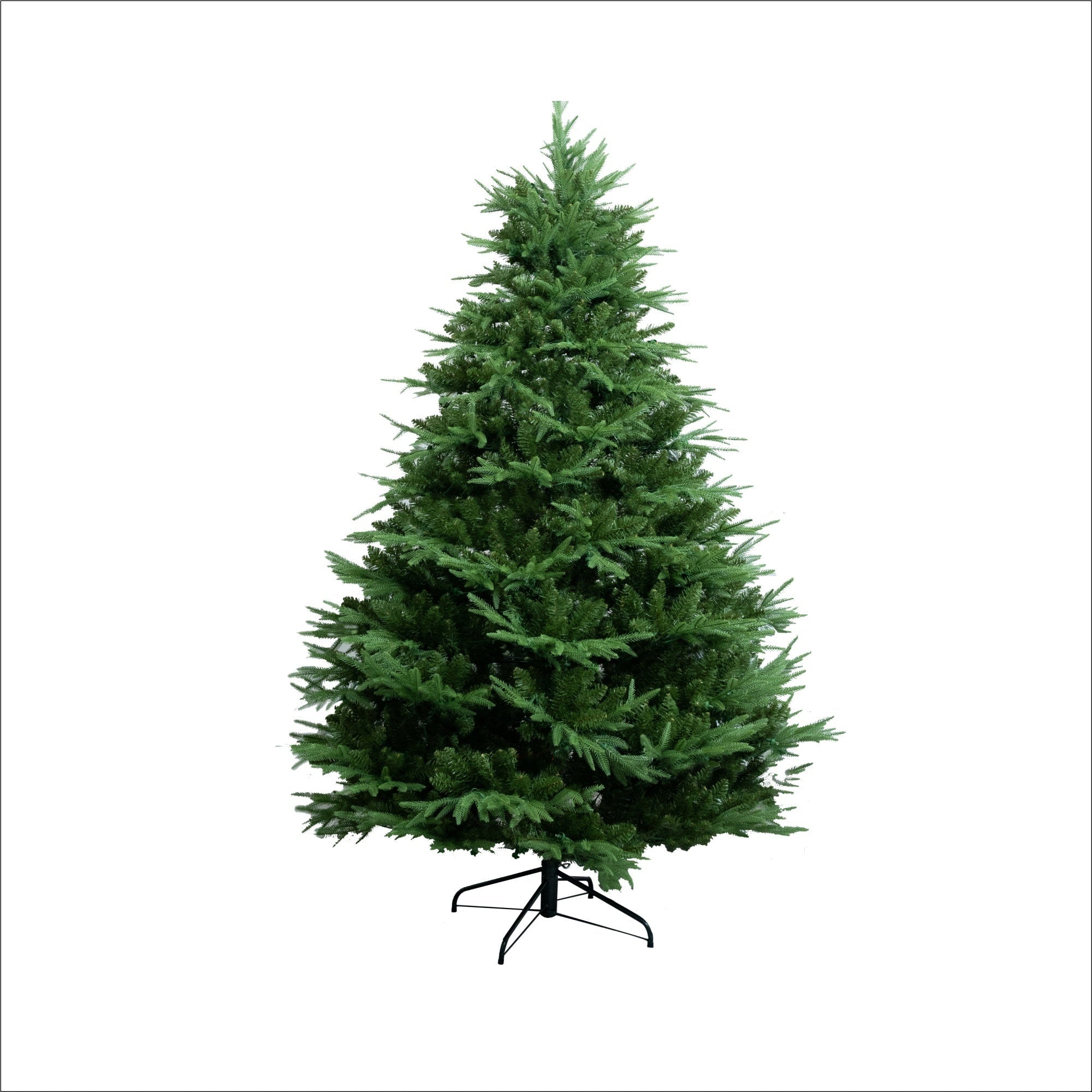 7FT Artificial Christmas Tree – Classic Green Holiday Decoration（PJT - 2504） - Direct Wicker