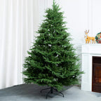 7FT Artificial Christmas Tree – Classic Green Holiday Decoration（PJT - 2504） - Direct Wicker
