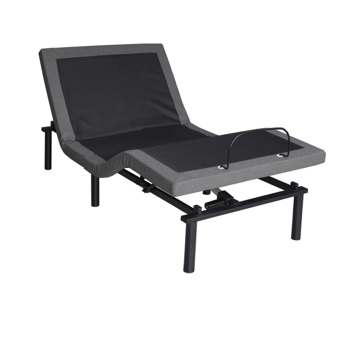 Adjustable Twin XL Bed Frame with Dual Motors and Wireless Remote (PAL-2683-KD-BK-ZJWK)