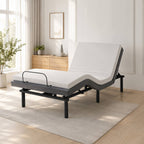 Adjustable Twin XL Bed Frame with Dual Motors and Wireless Remote (PAL-2683-KD-BK-ZJWK)