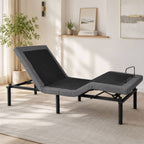 Adjustable Twin XL Bed Frame with Dual Motors and Wireless Remote (PAL-2683-KD-BK-ZJWK)