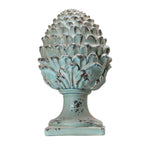 Rustic Antique Green Artichoke Magnesium Oxide Garden Ornament (GS-2607-GR-QZYY)