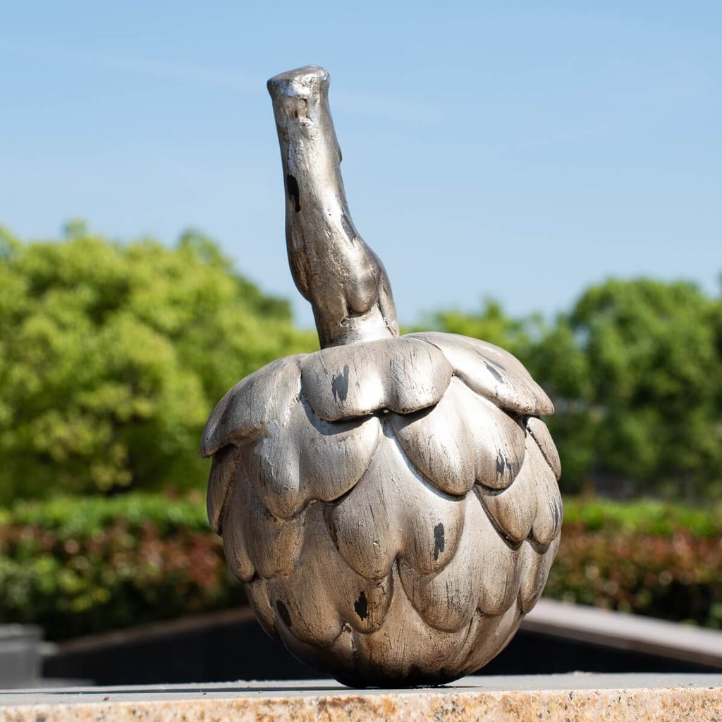 Rustic Antique Artichoke Magnesium Oxide Garden Ornament (GS-2608-BR-QZYY)