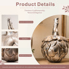 Rustic Antique Artichoke Magnesium Oxide Garden Ornament (GS-2608-BR-QZYY)