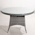 Aluminum Frame Rattan Table PAD-1709-GR_4 - Direct Wicker 