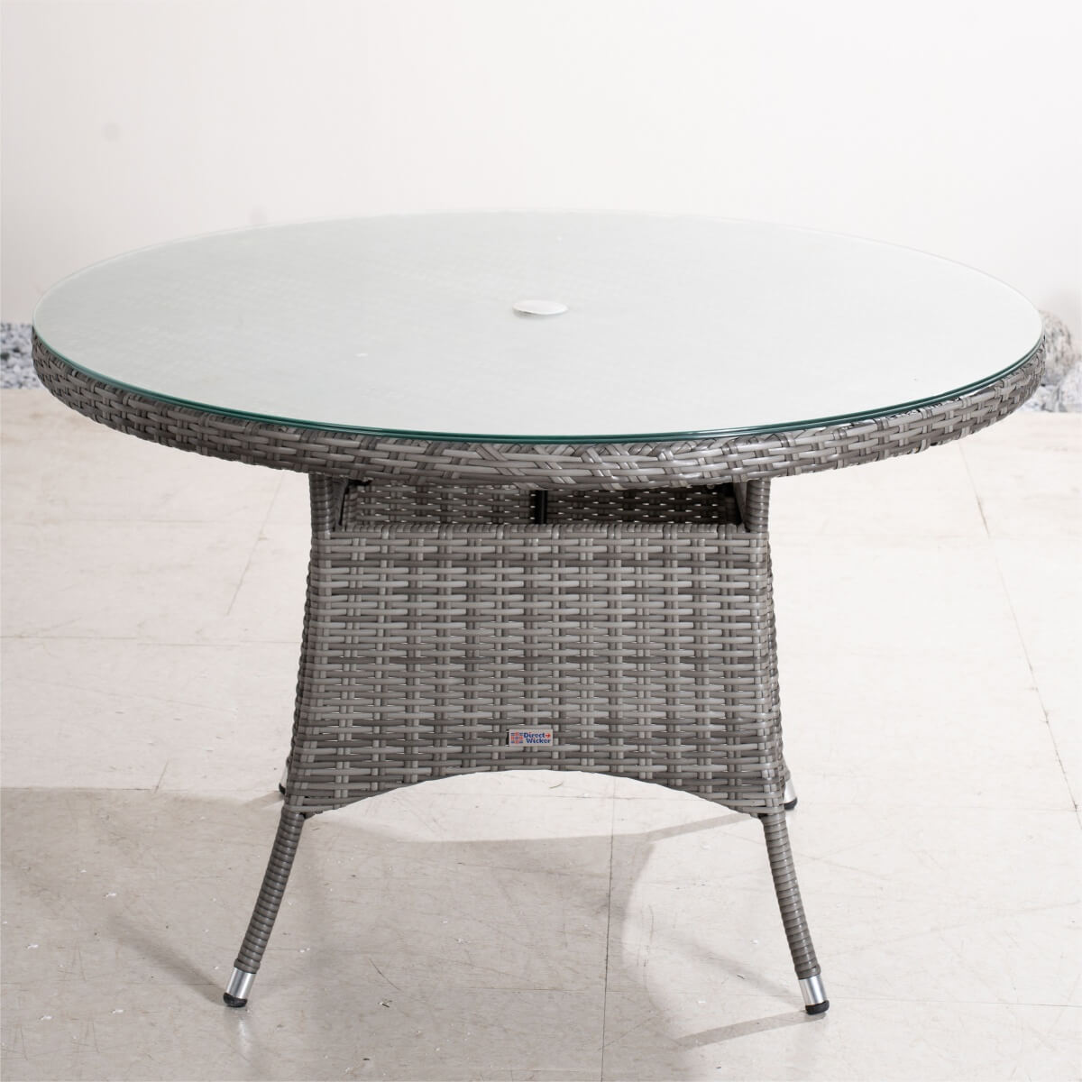 Aluminum Frame Rattan Table PAD-1709-GR_4 - Direct Wicker 