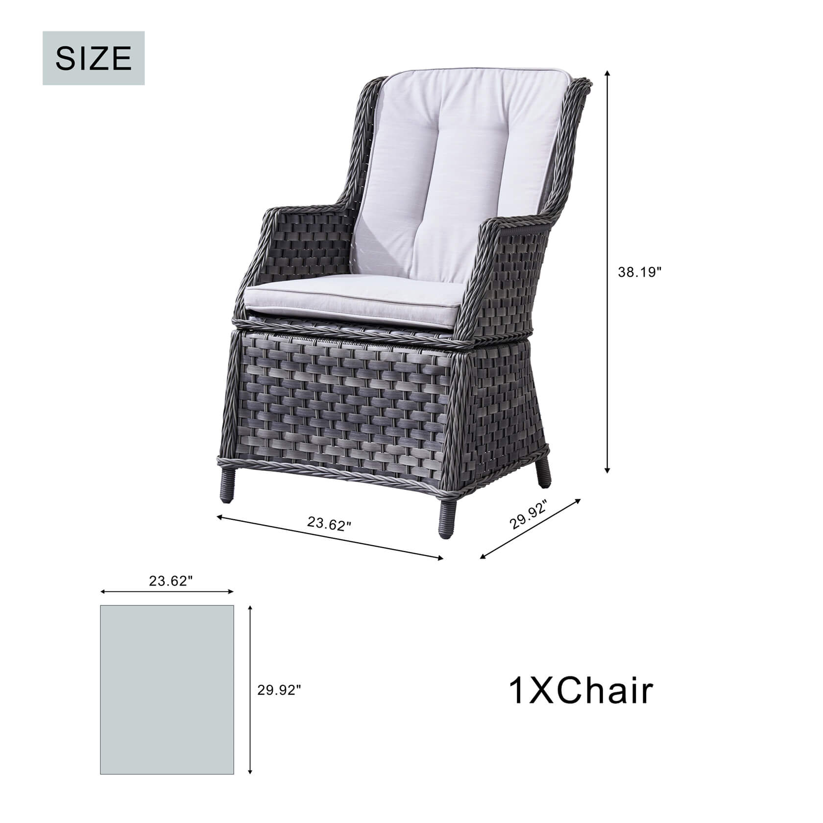 Ravenna 6-Seat Outdoor Dining Set with Oval Dining Table_8