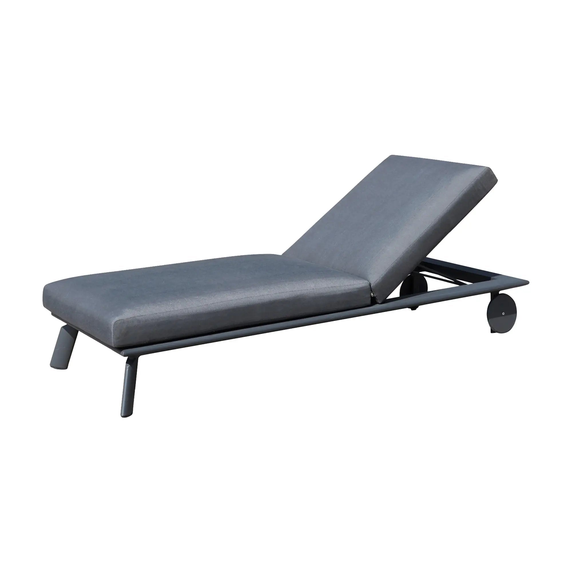 Aluminum Frame Outdoor Daybed Olefin Fabric (PAL-2324DB) - Direct Wicker
