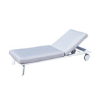 Aluminum Frame Outdoor Daybed Olefin Fabric (PAL-2324DB) - Direct Wicker